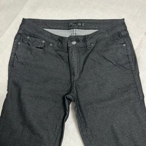 Prana Women's Jeans Size 8 Tall Long Black